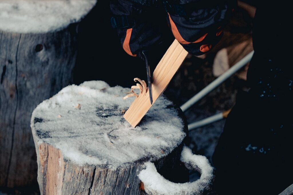 wood carving