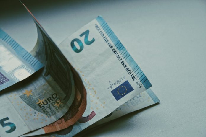 Small bundle of currency